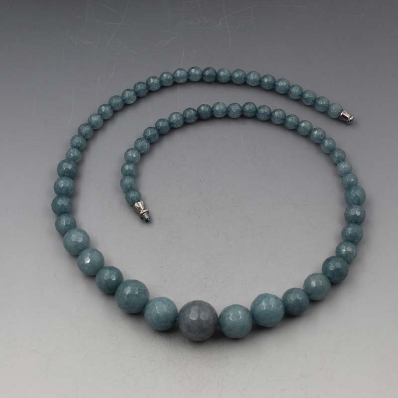 Vintage natural aquamarine beads